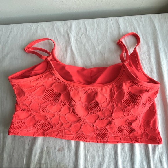 Aerie Floral Texture Padded Sports Bra - Picture 7 of 12